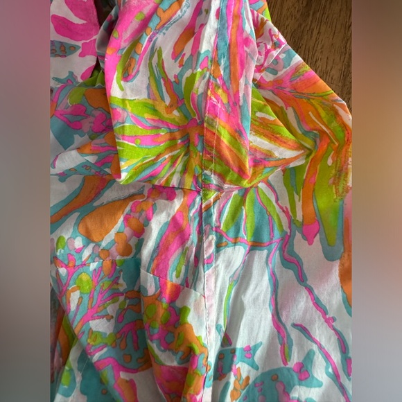 Lilly Pulitzer Jupiter Island Tunic SZ M Scuba To Cuba - Picture 11 of 16